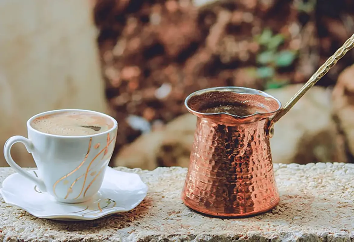 طرز تهیه قهوه با قهوه جوش استیل